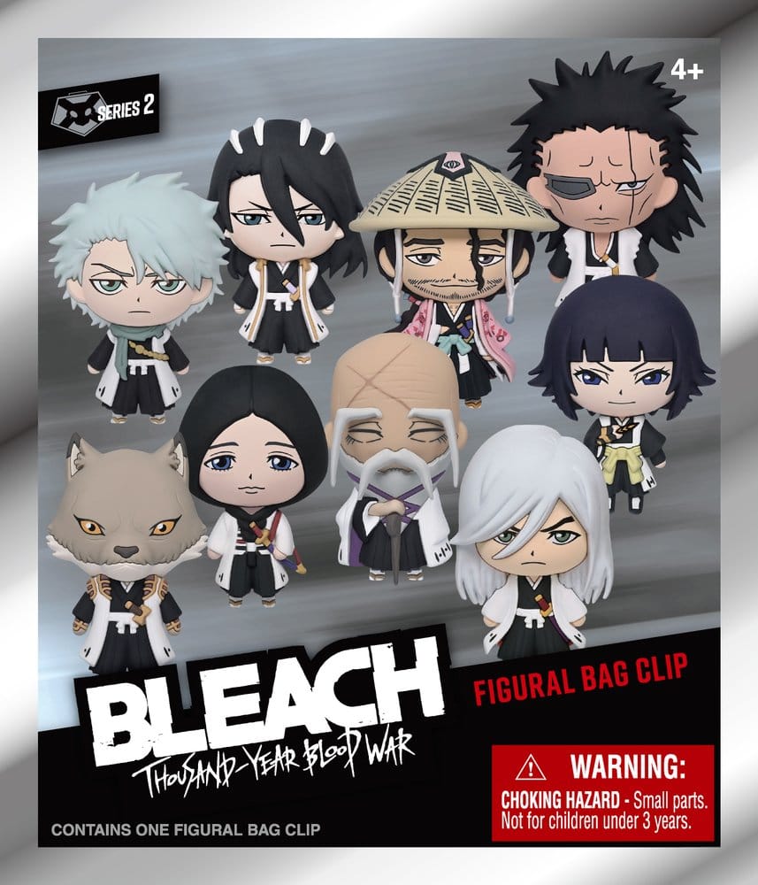 Bleach Thousand-Year Blood War 3D PVC Bag Clips Series 2 Display (24)