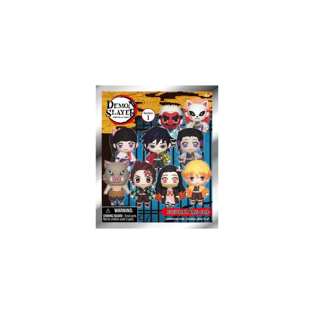 Demon Slayer: Kimetsu no Yaiba PVC Bag Clips Display (24)