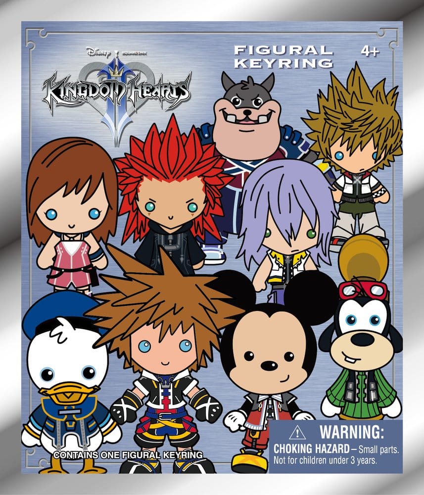 Kingdom Hearts PVC-Taschenclips Serie 1 Display (24)