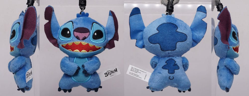 Lilo &amp; Stitch Plüsch-Taschenclips, Stitch-Charm-Display (24)