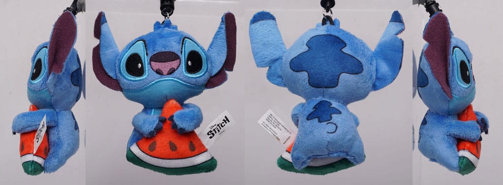 Lilo &amp; Stitch Plüsch-Taschenclips, Stitch-Charm-Display (24)