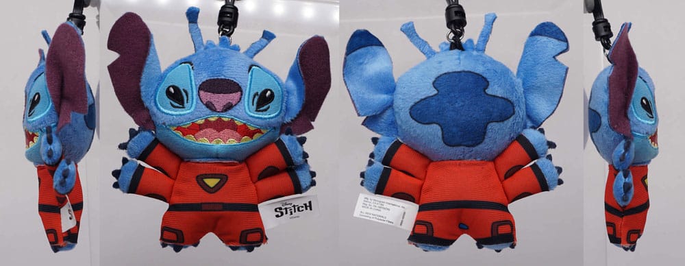 Lilo &amp; Stitch Plüsch-Taschenclips, Stitch-Charm-Display (24)