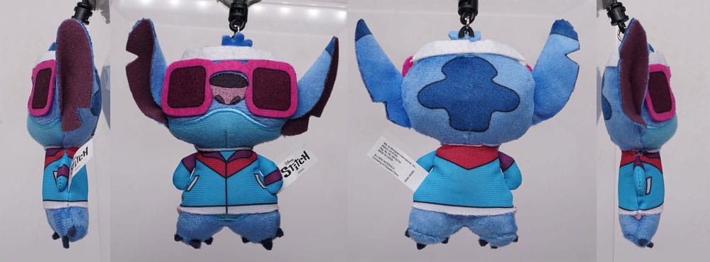 Lilo &amp; Stitch Plüsch-Taschenclips, Stitch-Charm-Display (24)