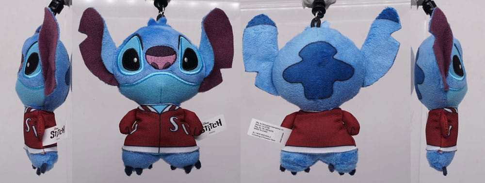 Lilo &amp; Stitch Plüsch-Taschenclips, Stitch-Charm-Display (24)