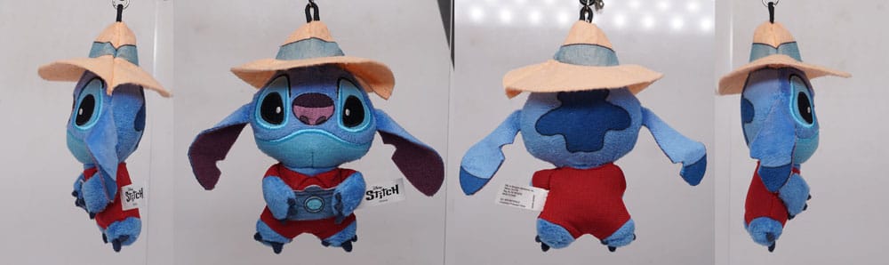 Lilo &amp; Stitch Plüsch-Taschenclips, Stitch-Charm-Display (24)