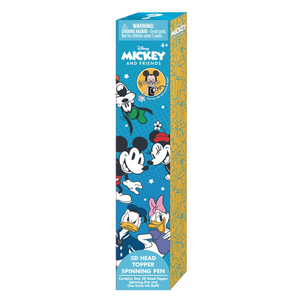 Mickey and Friends 3D Head Topper Spinning Pen