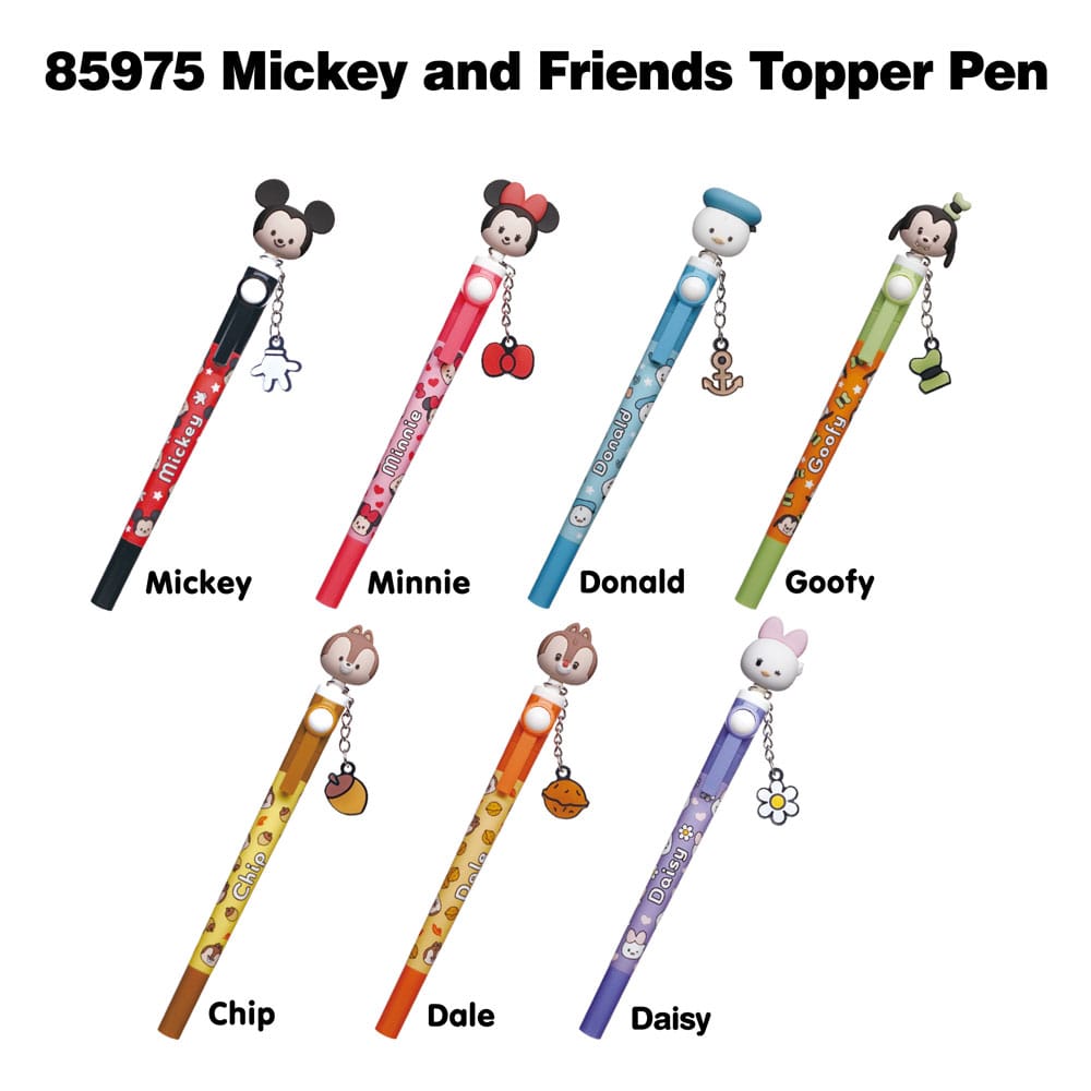 Micky and Friends 3D Head Topper Spinning Pen