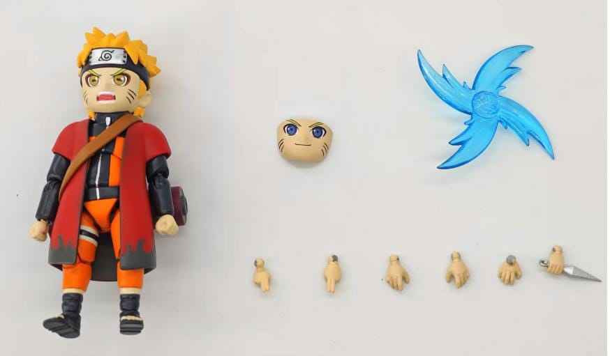 Naruto Plastic Model Kit Naruto Uzumaki 12 cm