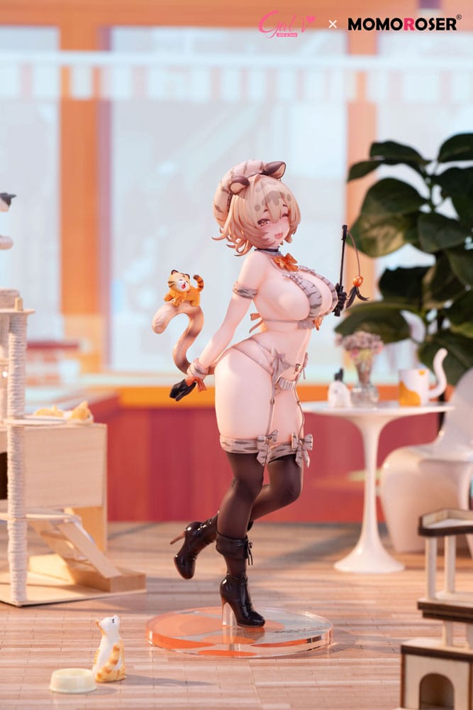 Original Character Gal.V x Momoroser Statue 1/6 Migu-chan illustration by freng Deluxe Edition 28 cm