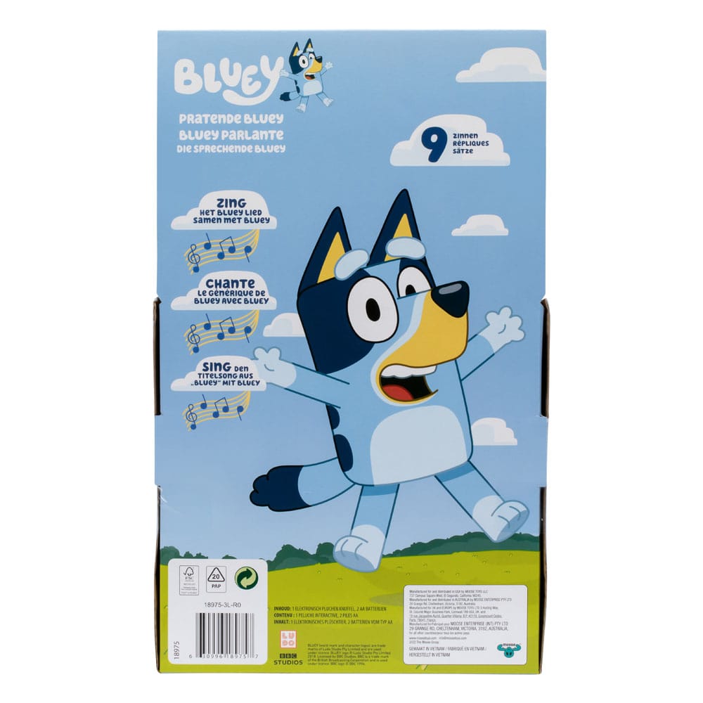 Bluey Talking Plush Toy Bluey 33 cm