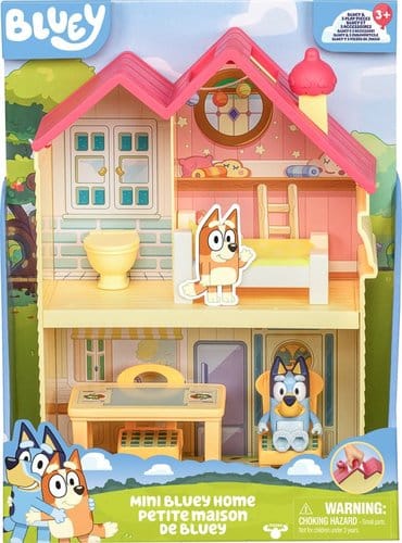 Bluey Playset Mini Heelers Home