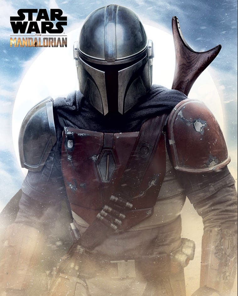 Star Wars: The Mandalorian Poster Pack Sand 40 x 50 cm (4)