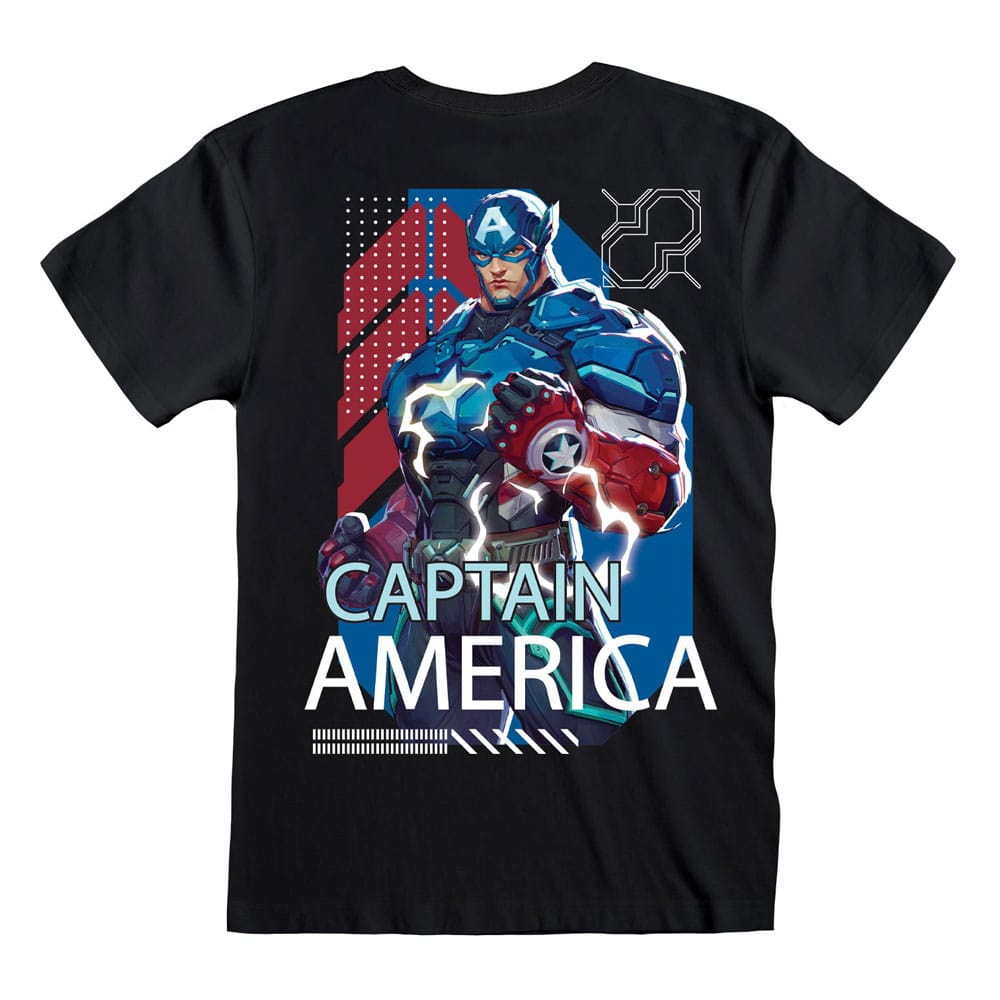 Marvel Rivals T-Shirt Captain America Size XL