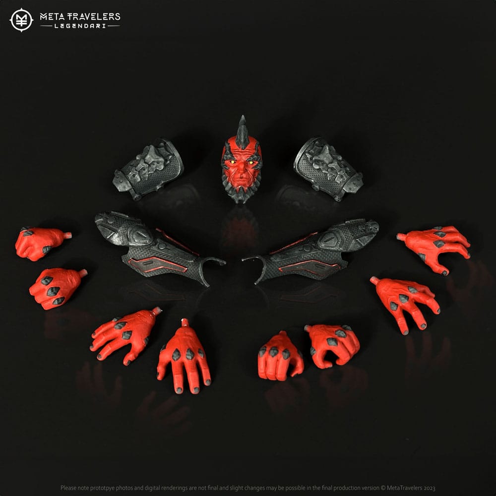 Legendary Action Figure 1/10 Crimson Enforcer 18 cm