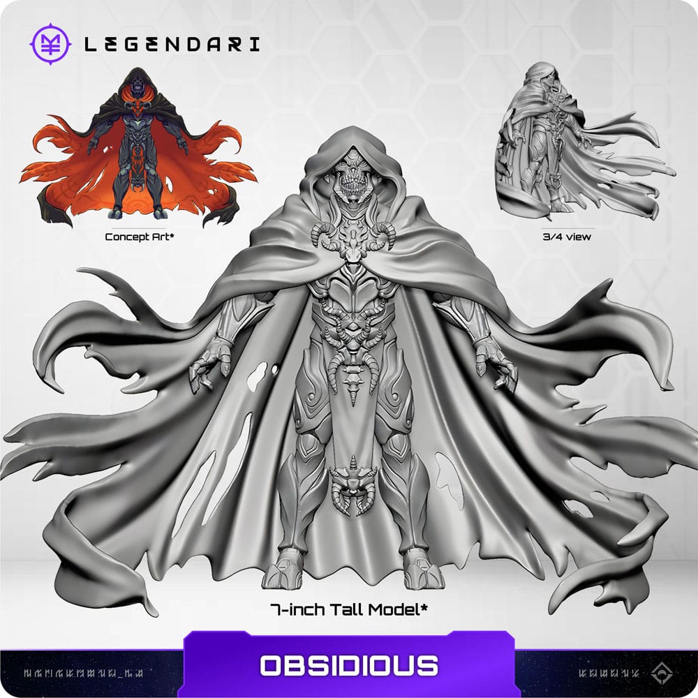 Legendary Action Figure 1/10 Obsidious 18 cm