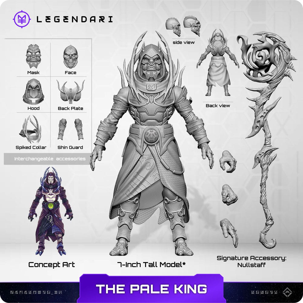 Legendary Action Figure 1/10 Pale King 18 cm