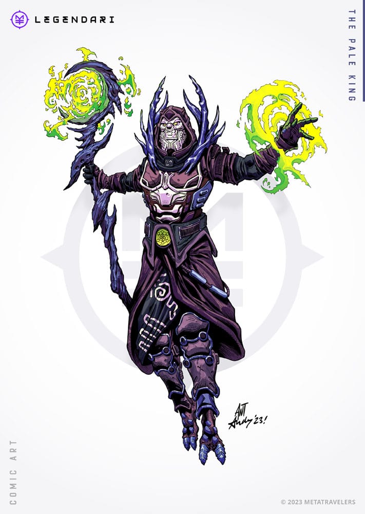 Legendary Action Figure 1/10 Pale King 18 cm