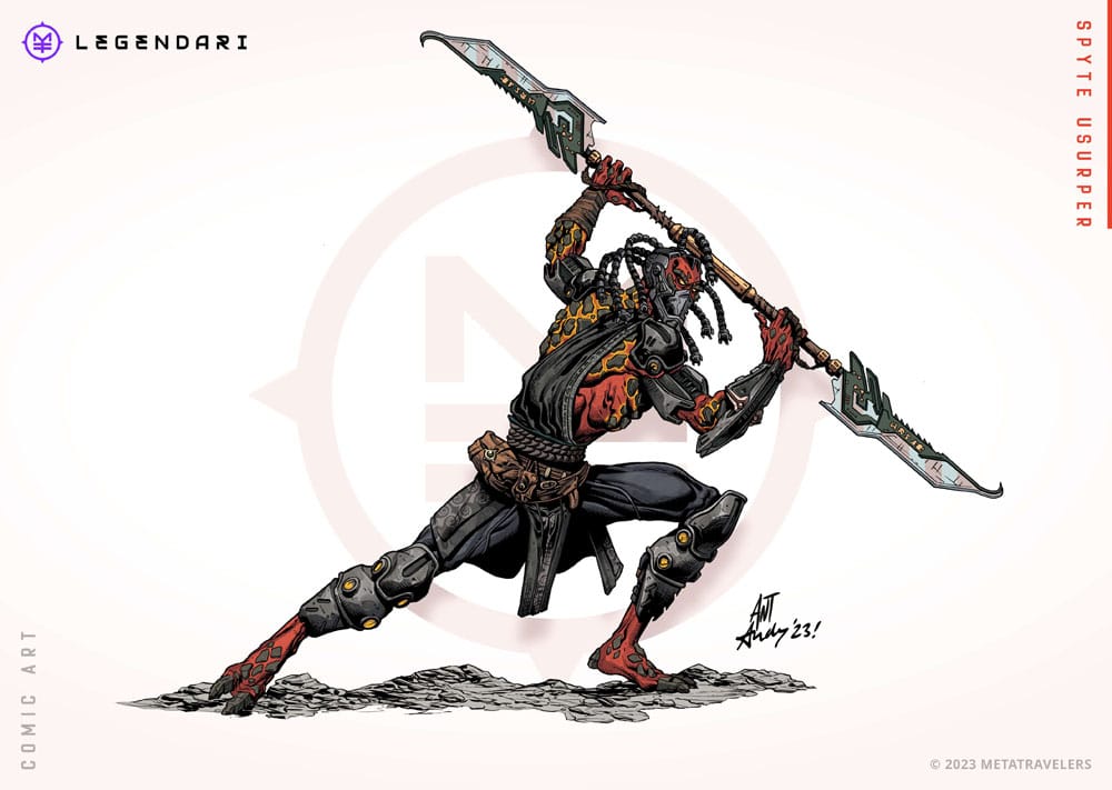 Legendary Action Figure 1/10 Spyte Usurper 18 cm