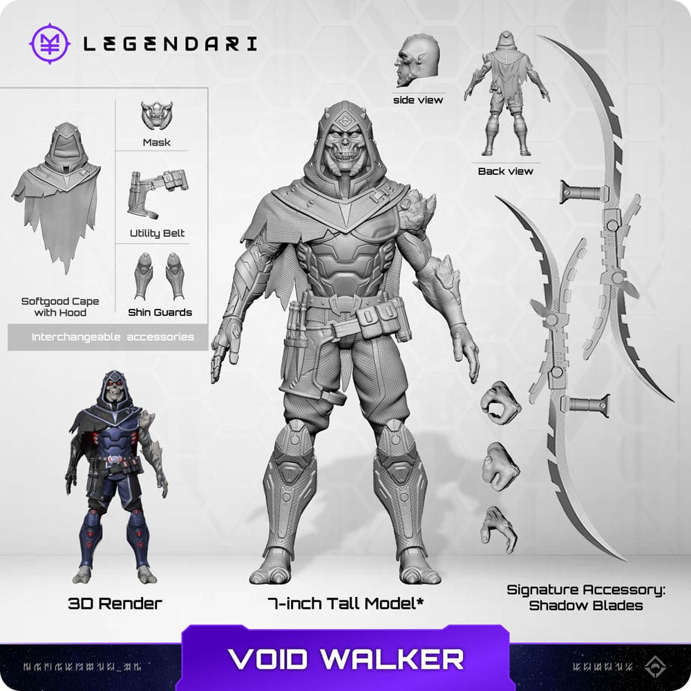 Legendary Action Figure 1/10 Voidwalker 18 cm