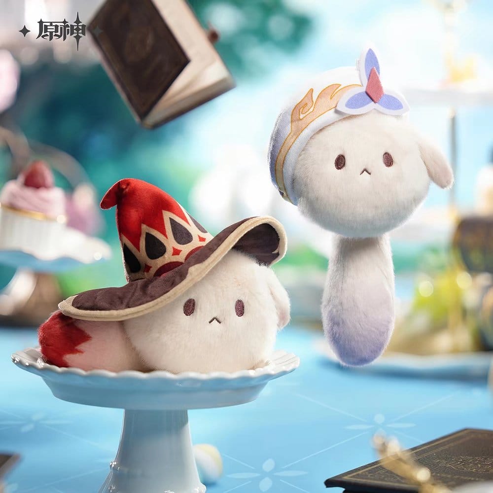 Genshin Impact Plush Figures Tea Party Companion Dodoco Blind Box 17-20 cm Display (9)
