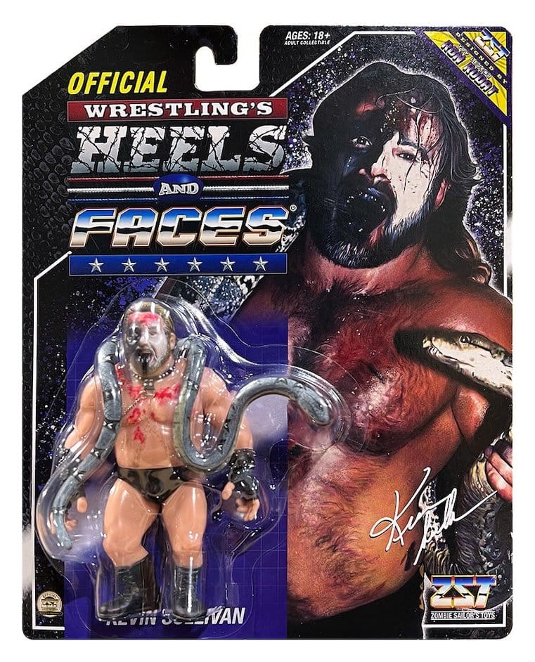 Zombie Sailor's Toys Action Figure Kevin Sullivan with Snake 11 cm