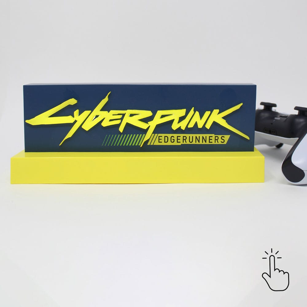 Cyberpunk Edgerunner LED-Licht-Logo 22 cm