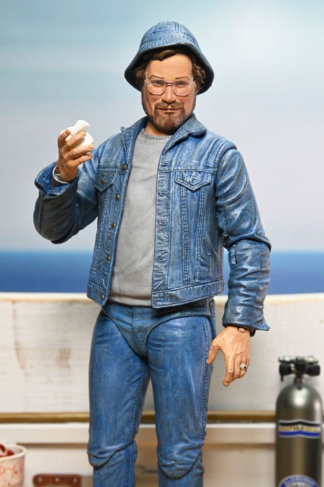 Jaws Action Figure Ultimate Matt Hooper Amity Arrival 50th Anniversary 18 cm