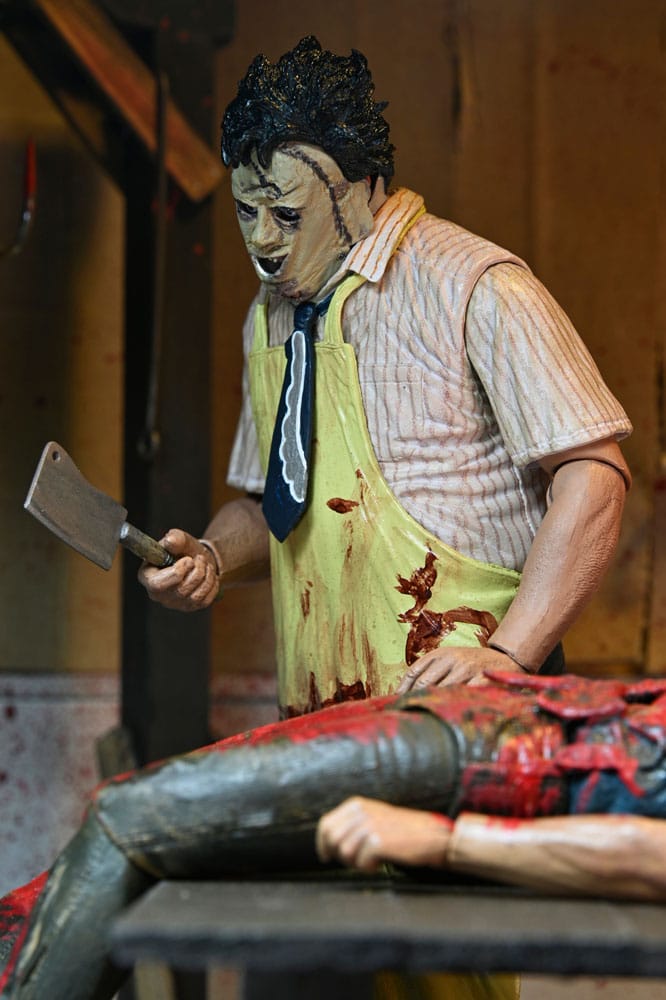 Texas Chainsaw Massacre Clothed Action Figure Leatherface 50th Anniversary 20 cm