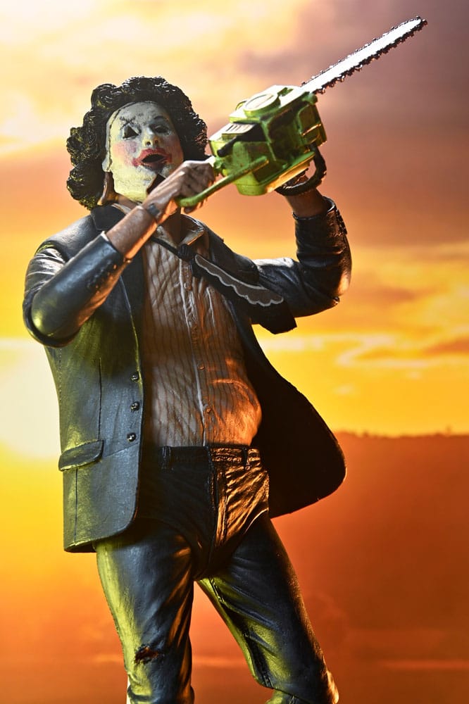 Texas Chainsaw Massacre Clothed Action Figure Ultimate Pretty Woman Leatherface 50th Anniversary 20 cm