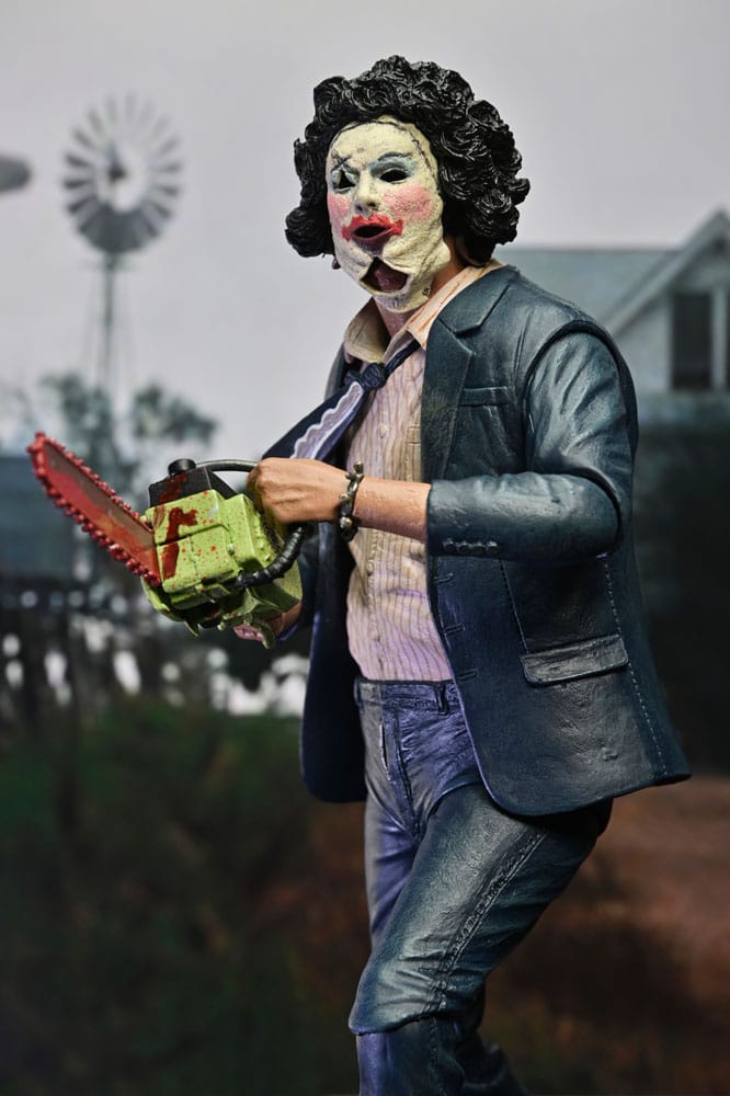 Texas Chainsaw Massacre Clothed Action Figure Ultimate Pretty Woman Leatherface 50th Anniversary 20 cm