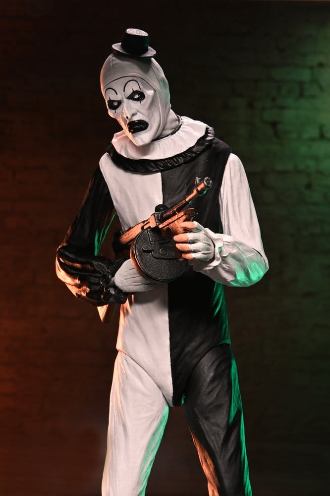 Terrifier 2 2-Pack Action Figures Ultimate Art the Clown & Little Pale Girl 18 cm