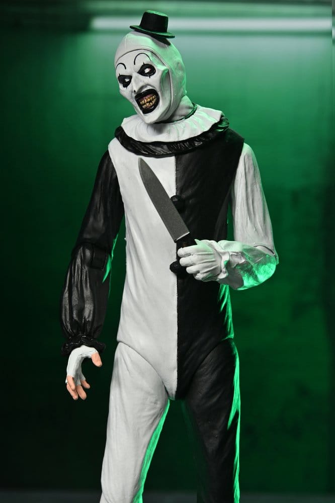 Terrifier 2 2-Pack Action Figures Ultimate Art the Clown & Little Pale Girl 18 cm