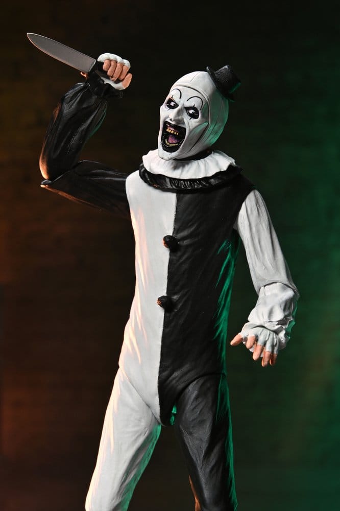 Terrifier 2 2-Pack Action Figures Ultimate Art the Clown & Little Pale Girl 18 cm