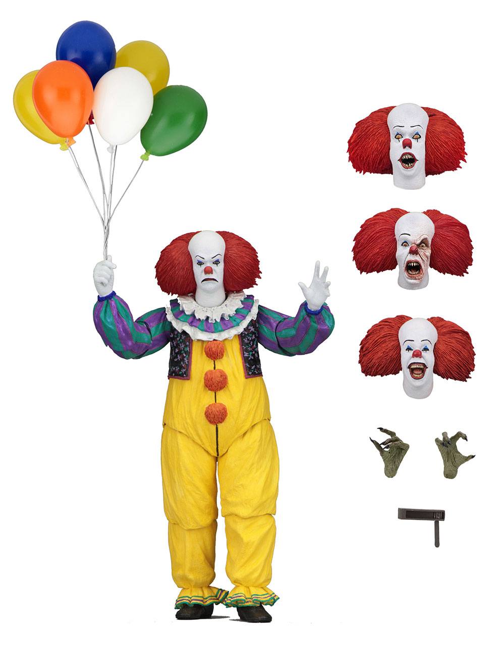 Stephen Kings It 1990 Actionfigur Ultimate Pennywise 18 cm