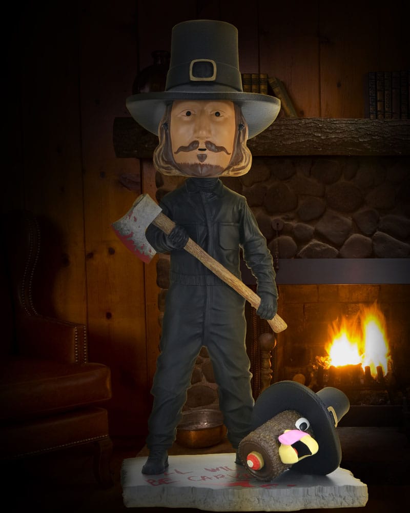 Thanksgiving Head Knocker Bobble-Head Ultimate John Carver 20 cm