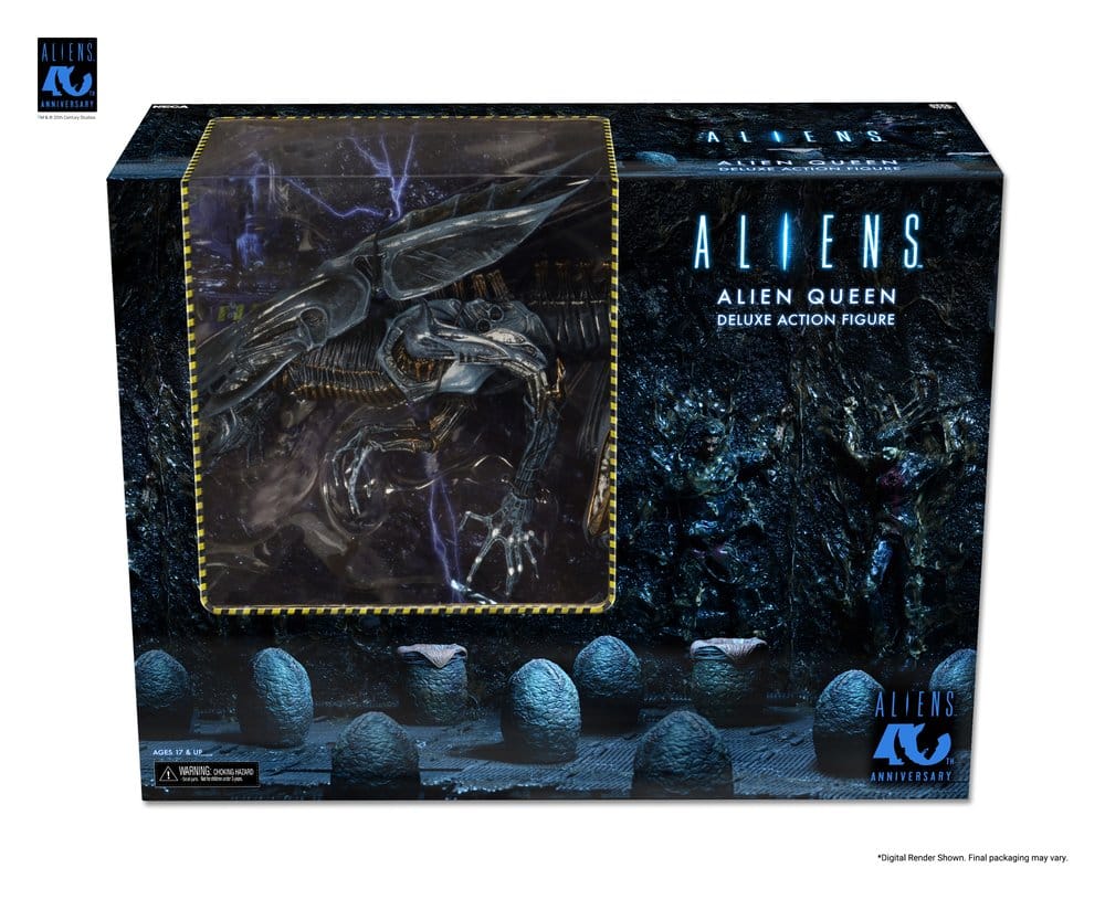 Aliens Ultra Deluxe Action Figure Alien Queen (40th Anniversary) 38 cm