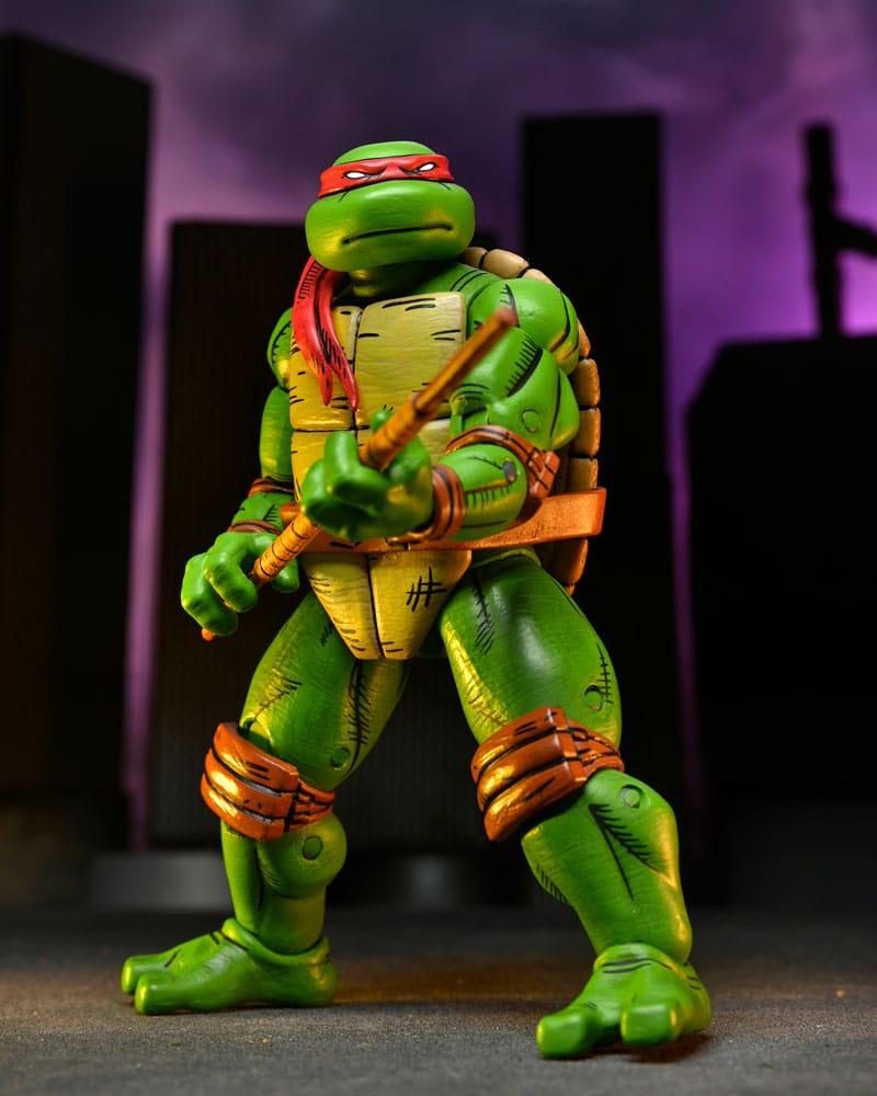 Teenage Mutant Ninja Turtles (Mirage Comics) Action Figures 4-Pack Leonardo, Raphael, Michelangelo, &amp; Donatello 18 cm