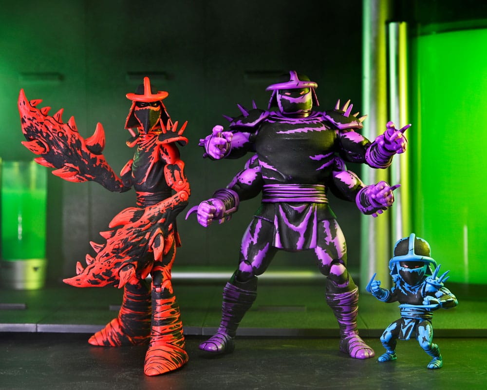 Teenage Mutant Ninja Turtles (Mirage Comics) Actionfiguren Shredder Clones Box-Set 18 cm