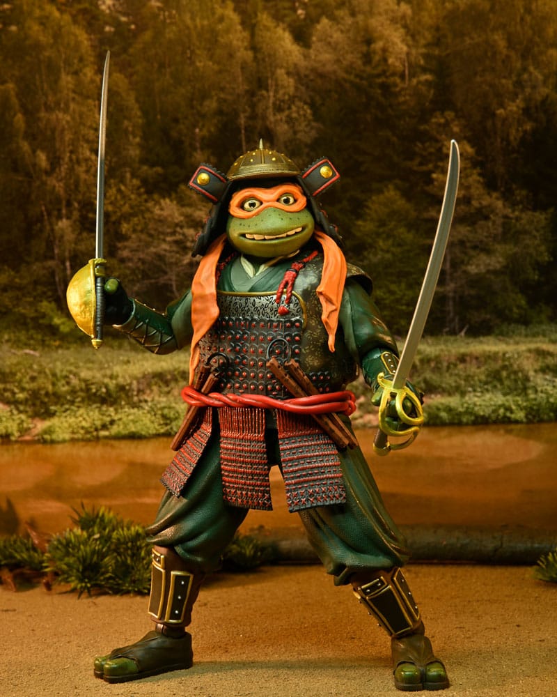 Teenage Mutant Ninja Turtles III Action Figure 2-Pack Leonardo & Michelangelo 18 cm