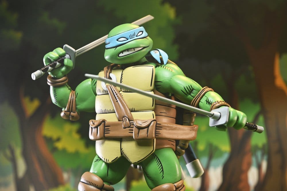 Teenage Mutant Ninja Turtles x Usagi Yojimbo Ultimate Action Figure Leonardo 18 cm