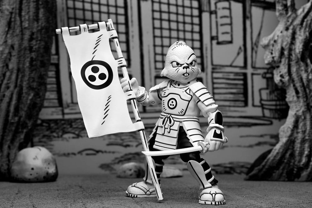 Usagi Yojimbo Action Figure Samurai Usagi Yojimbo Black & White Figure 18 cm