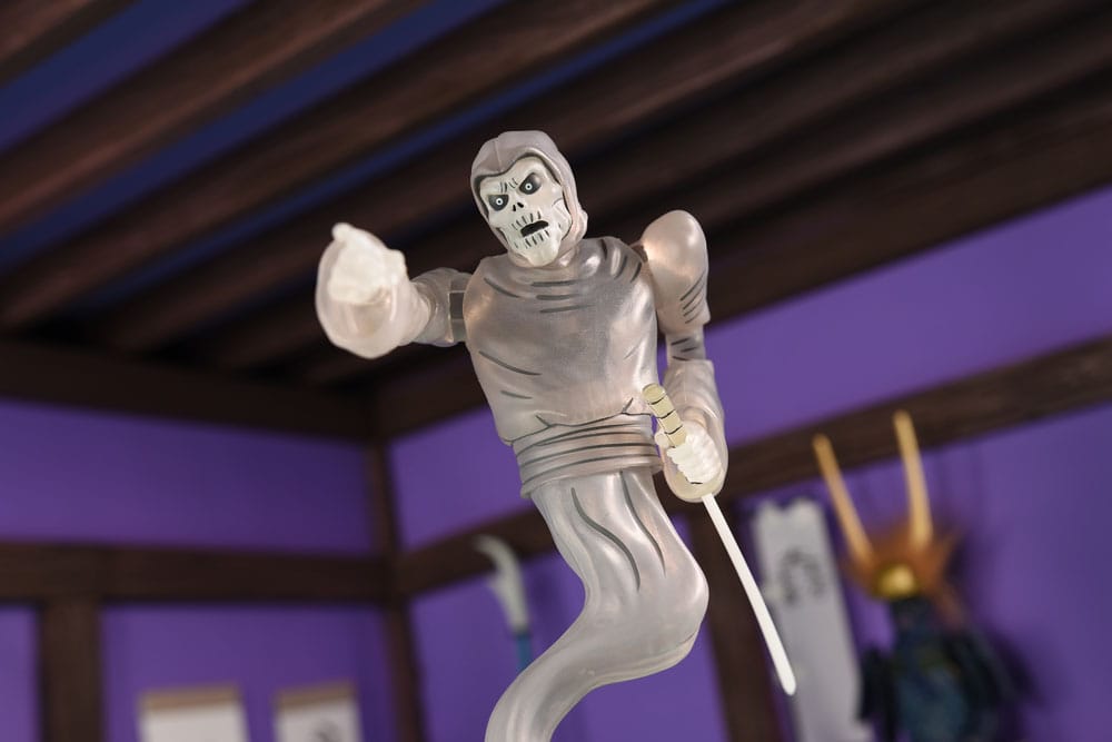 Teenage Mutant Ninja Turtles: Saturday Morning Adventures Action Figure 2-Pack Creepy Eddie & Shibano-Sama 17 cm