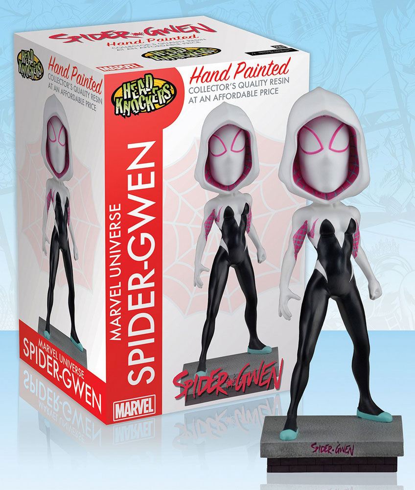 Marvel Comics Head Knocker Bobble-Head Spider-Gwen Classic Masked 20 cm