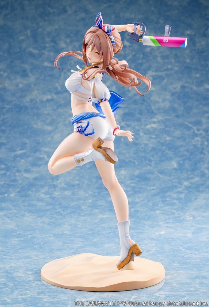 The Idolmaster Gakuen PVC Figure 1/7 Himesaki Rinami Kimi to Semi Blue Ver. 27 cm