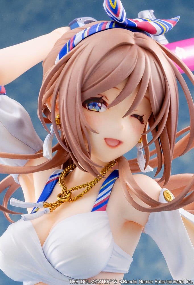 The Idolmaster Gakuen PVC Figure 1/7 Himesaki Rinami Kimi to Semi Blue Ver. 27 cm