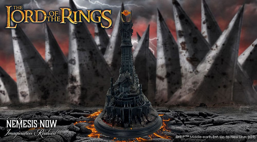 Herr der Ringe Rückfluss-Räuchergefäß Barad Dur 26 cm