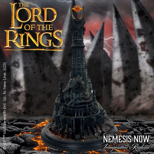 Herr der Ringe Rückfluss-Räuchergefäß Barad Dur 26 cm
