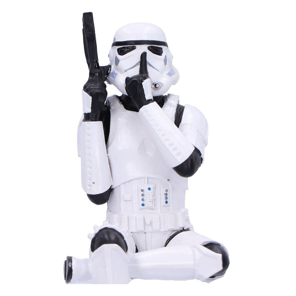 Stormtrooper-Figuren Drei weise sitzende Stormtroopers 11 cm