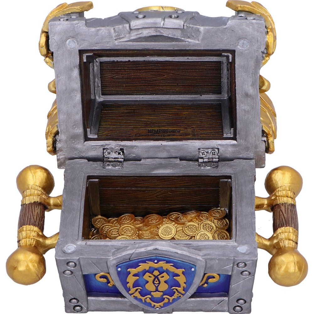 World of Warcraft Storage Box Treasure Chest Alliance War 11 cm