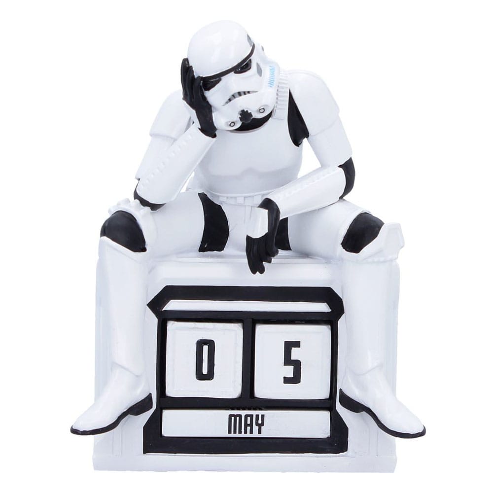 Original Stormtrooper Perpetual Calendar What a Day 14 cm